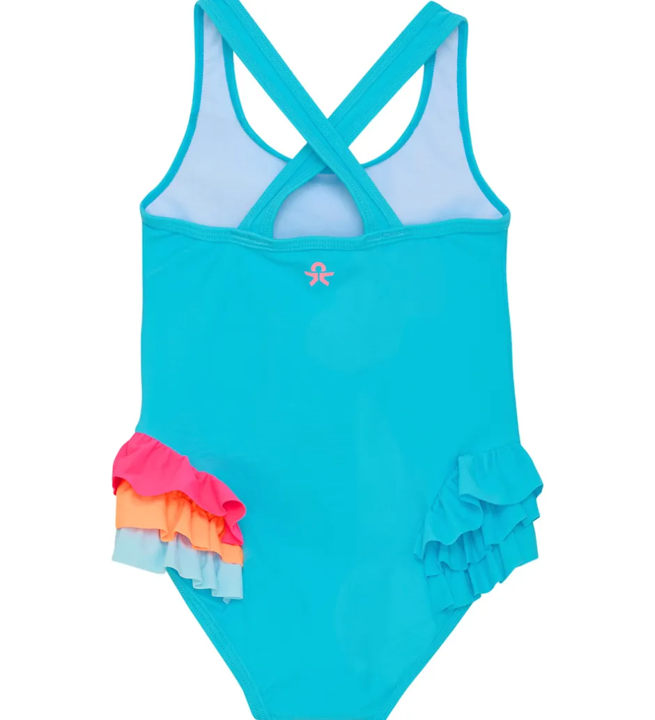 Børn Color Kids Badedragt - River Blue