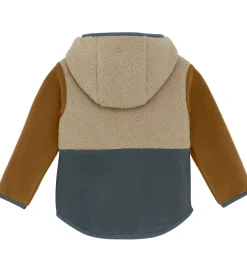 Børn Color Kids Fleecejakke - Baby Teddy - Stormy Weather