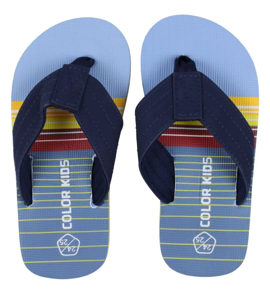 Klipklappere*Color Kids Klipklapper - Flip Flops - Cerulean
