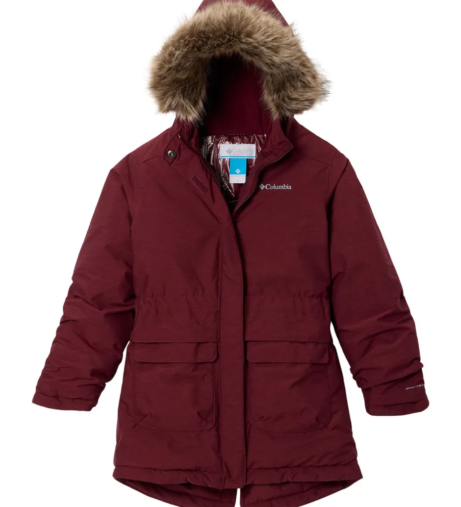 Børn Columbia Colunbia Vinterjakke - Nordic Strider II - Bordeaux
