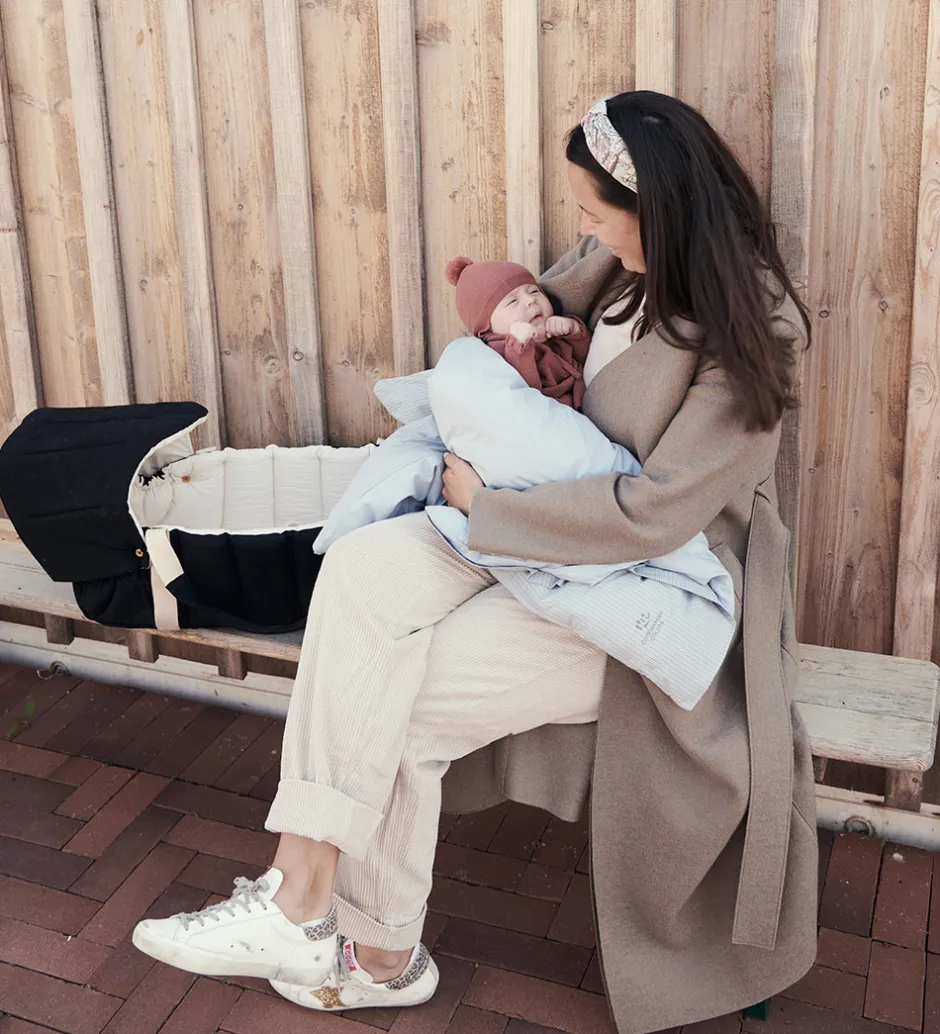 Copenhagen Colors Babylift - 2.0 - Sort/Creme m. Striber