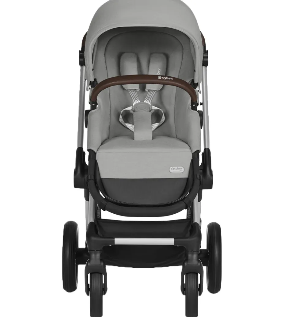 Cybex Klapvogn/Barnevogn - Eos Lux - 2-i-1 - Stone Grey