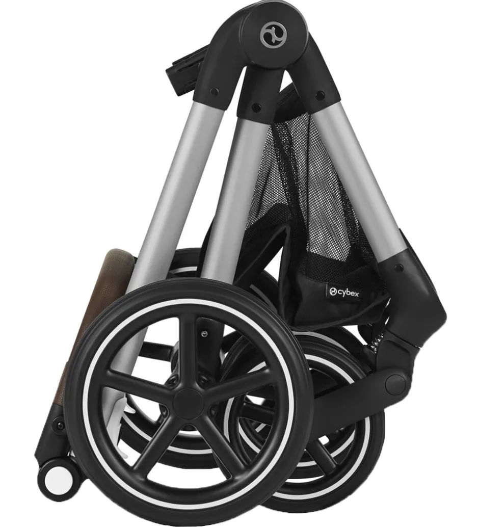 Cybex Klapvogn/Barnevogn - Eos Lux - 2-i-1 - Stone Grey