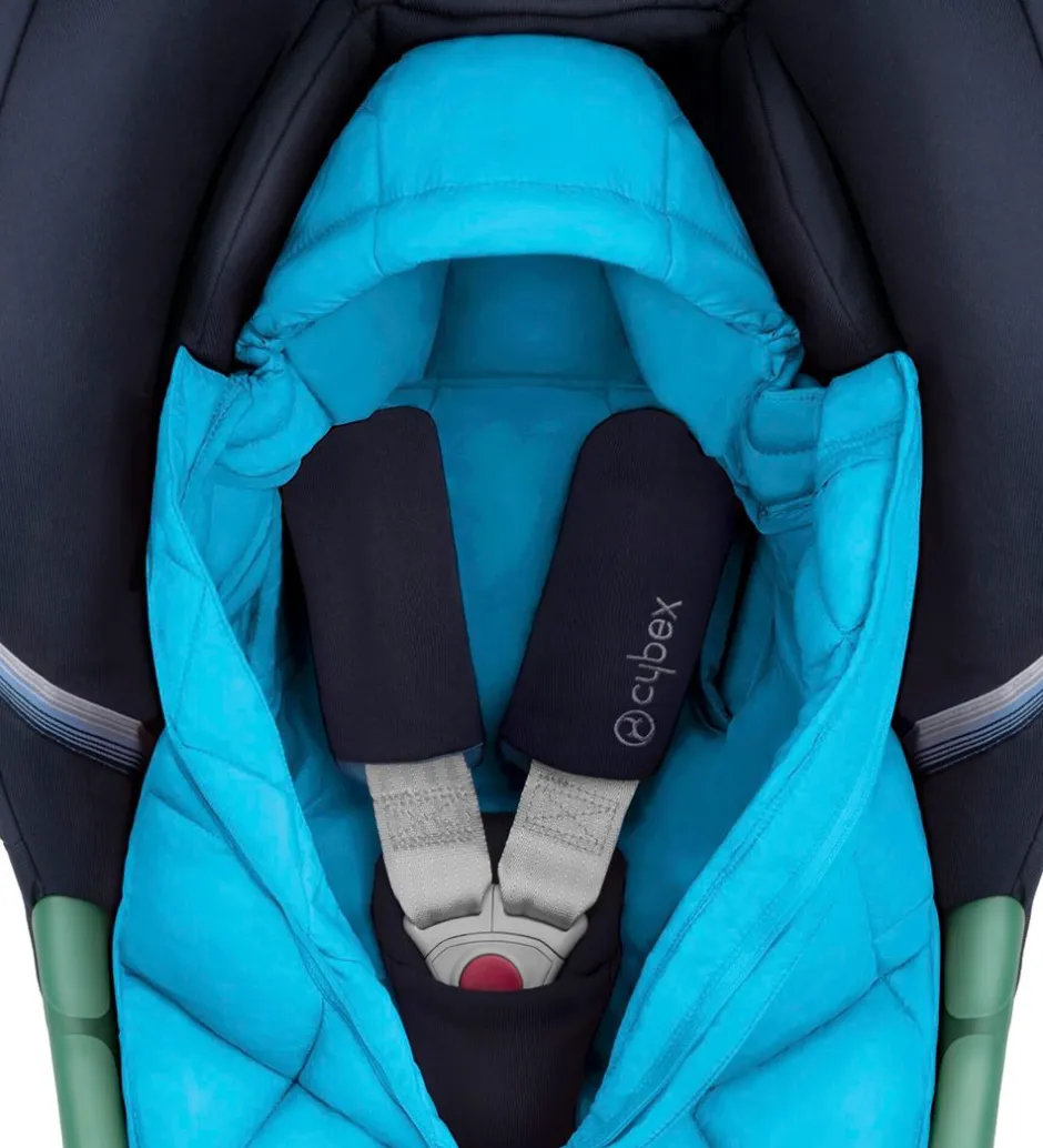 Køreposer*Cybex Kørepose - Snøgga Mini 2 - Beach Blue/Turquise