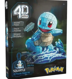 Puslespil*4D Puzzles 3D Puslespil - Pokémon 25,6 cm - Squirtle