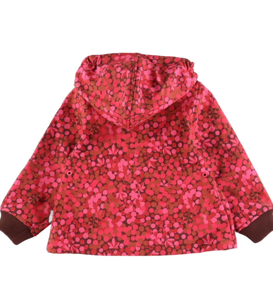 Børn Danefæ Softshelljakke m. Fleece - Danelaerke - Bright Pink Berry