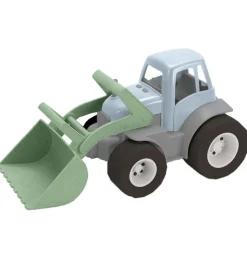 Traktorer|Strandlegetøj*Dantoy BIO Plastic Traktor m. Grab - Blå/Grøn