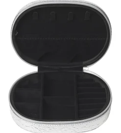 Smykkeskrin|Smykker*DAY ET Smykkeskrin - Disco Jewelry Zip Oval - Silver