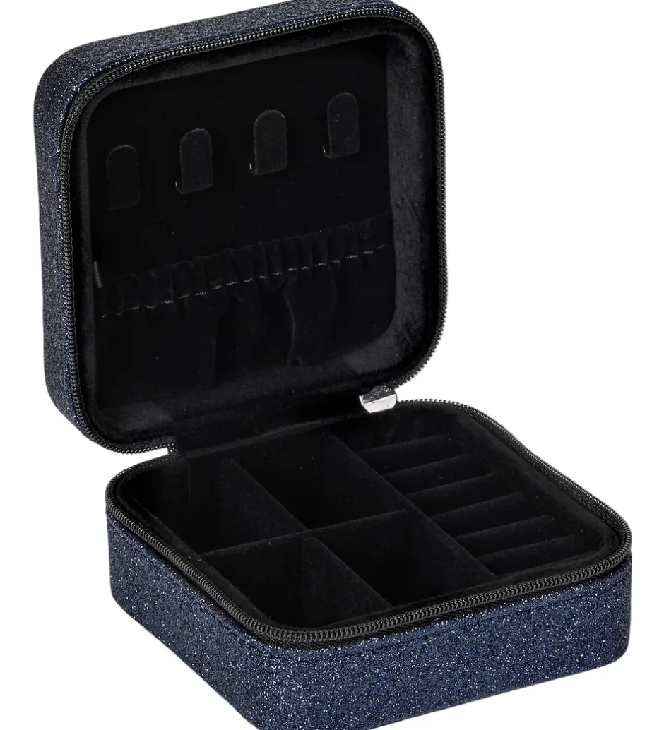 DAY ET Smykkeskrin - Glitter Jewelry Square - Navy Blazer