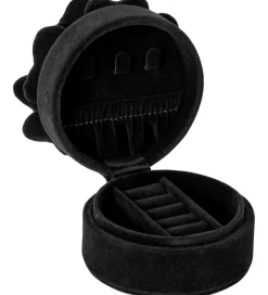 DAY ET Smykkeskrin - Velvet Flower Jewelry Round - Sort