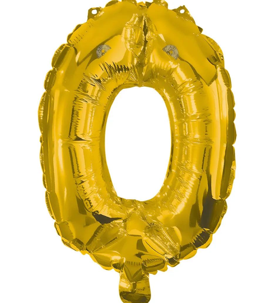Decorata Party Foileballon - 85 cm - No 0 - Guld