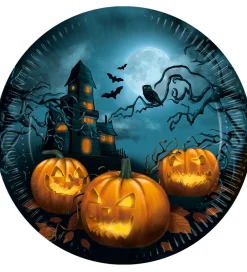 Tallerkener*Decorata Party Paptallerkner - 8-pak - 23 cm - Halloween