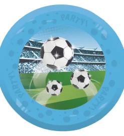 Tallerkener*Decorata Party Plastiktallerkner - 4-pak - 21 cm - Soccer Fans