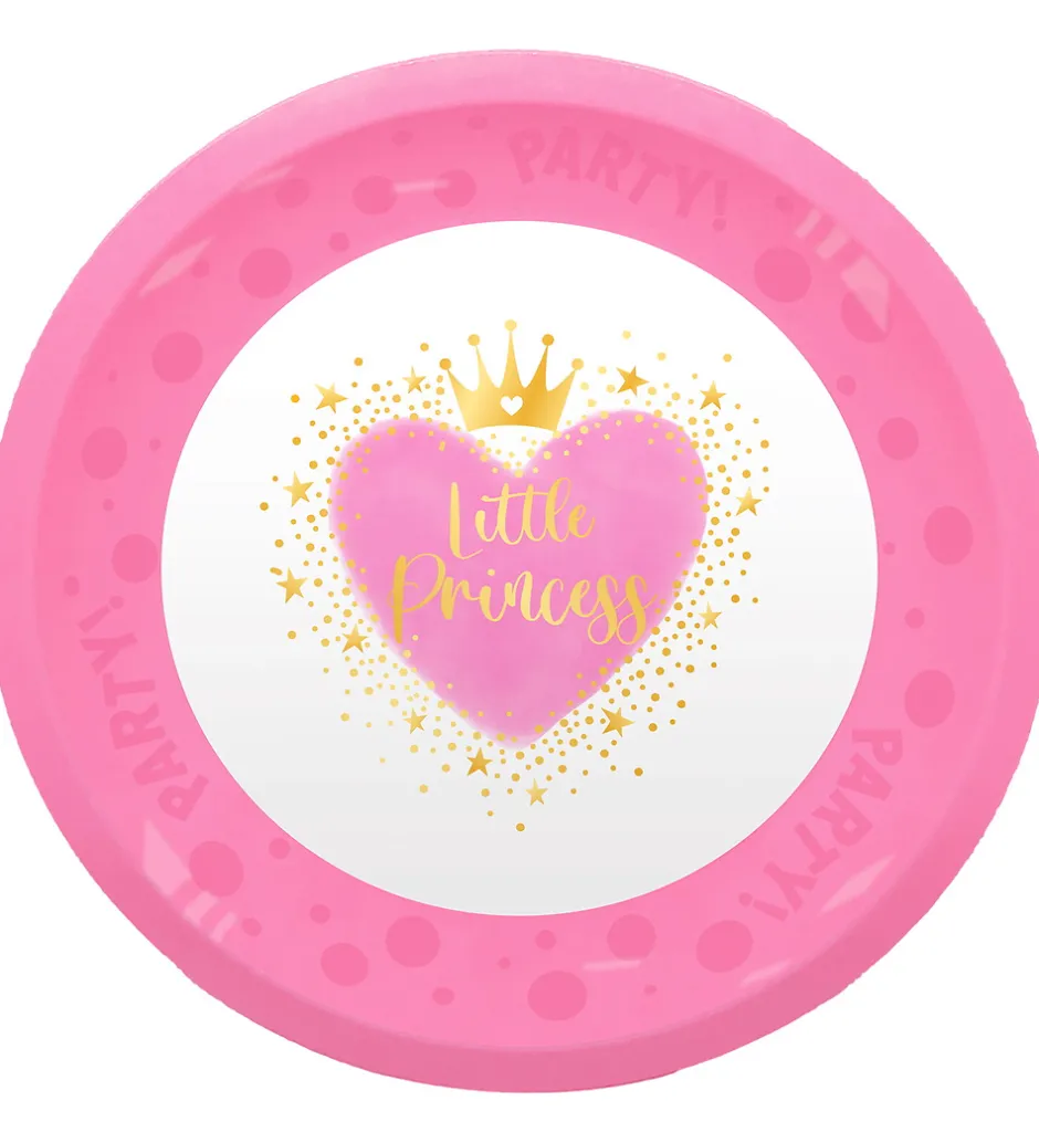 Festartikler*Decorata Party Plastiktallerkner - 4-pak - 21 cm - My Little Pri