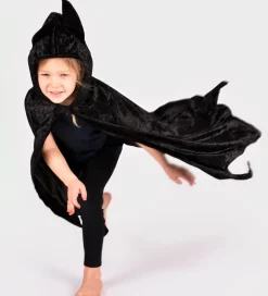 Halloween|Udklædningstøj*Den Goda Fen Udklædning - Flagermus Kappe - Sort