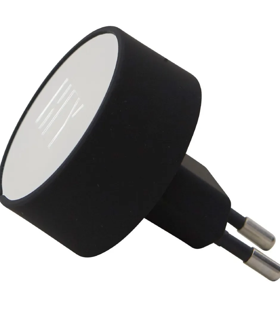Adaptere Og Opladere*Design Letters Adapter - 12W - Sølv/Hey