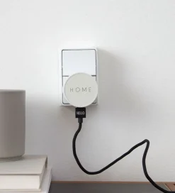 Adaptere Og Opladere*Design Letters Adapter - 12W - Home - Lysegrå