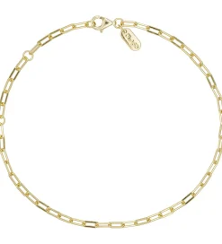 Smykker*Design Letters Armbånd - Chunky Square - Small - 18K Guldbelagt