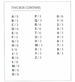 Design Letters Bogstaver - XL - Hvid