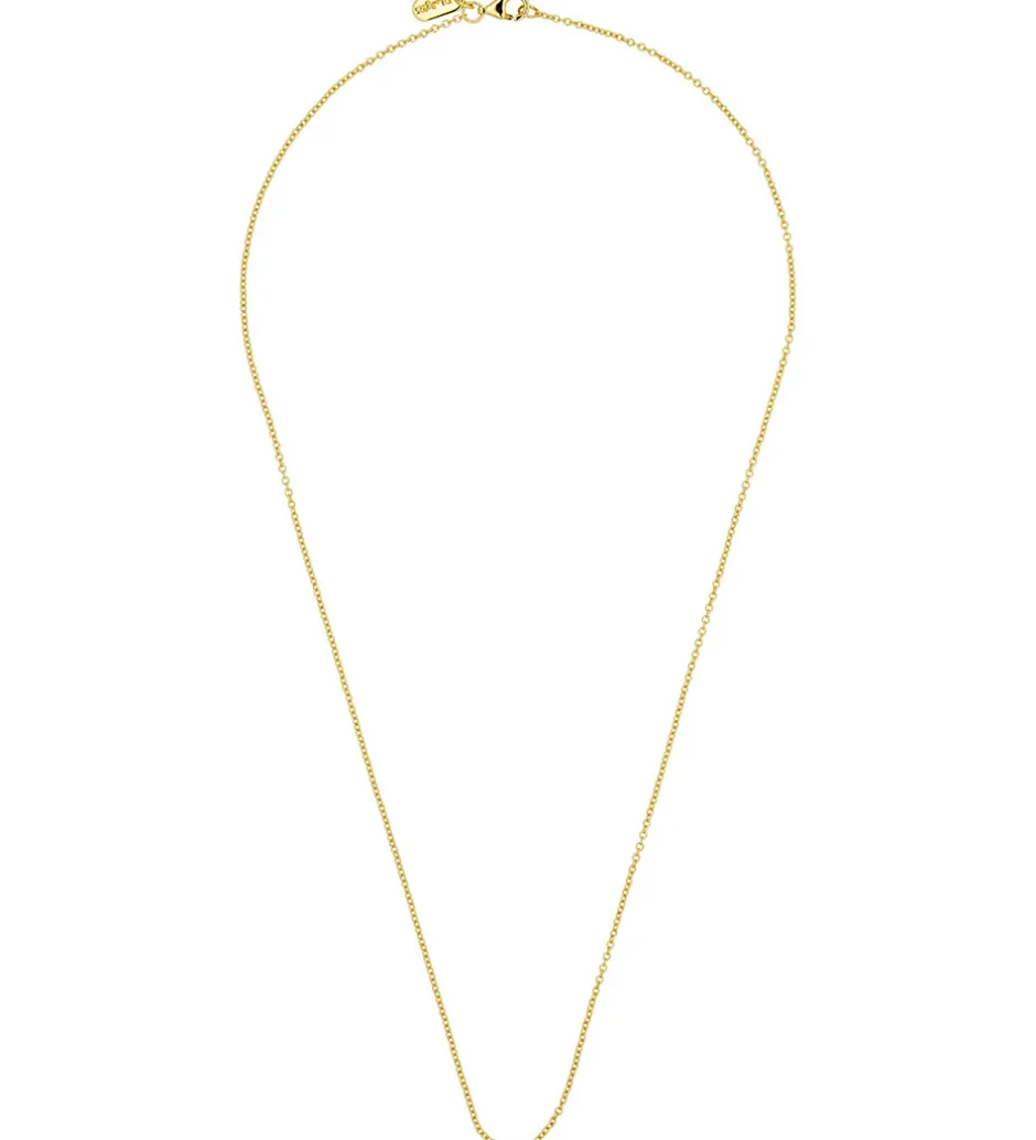 Design Letters Halskæde - 40 cm - Guldbelagt