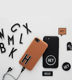 Design Letters Klistermærke - Mobil - I - 5cm - Black