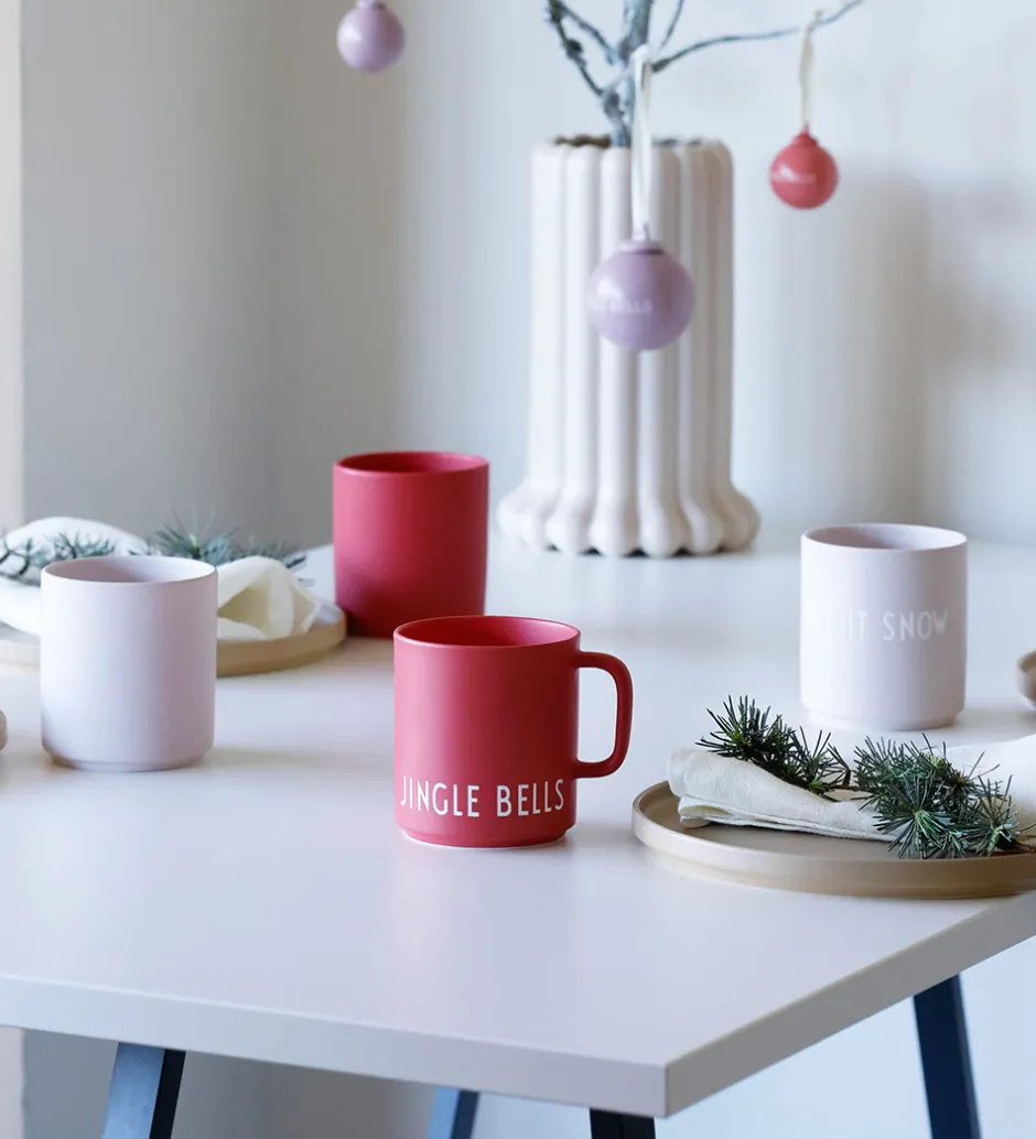 Design Letters Krus - Favourite - Jingle Bells - Faded Rose