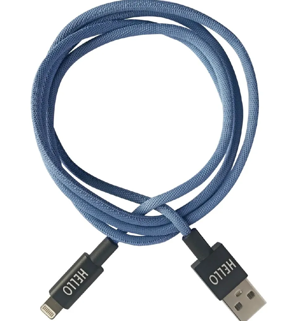 Adaptere Og Opladere*Design Letters Opladerkabel - iPhone - USB-A/Lightning - Dusty B