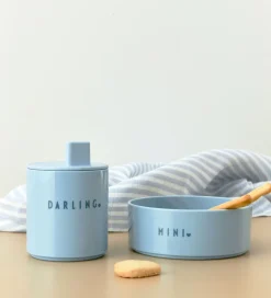 Skåle*Design Letters Skål - Mini Favourite - Lyseblå