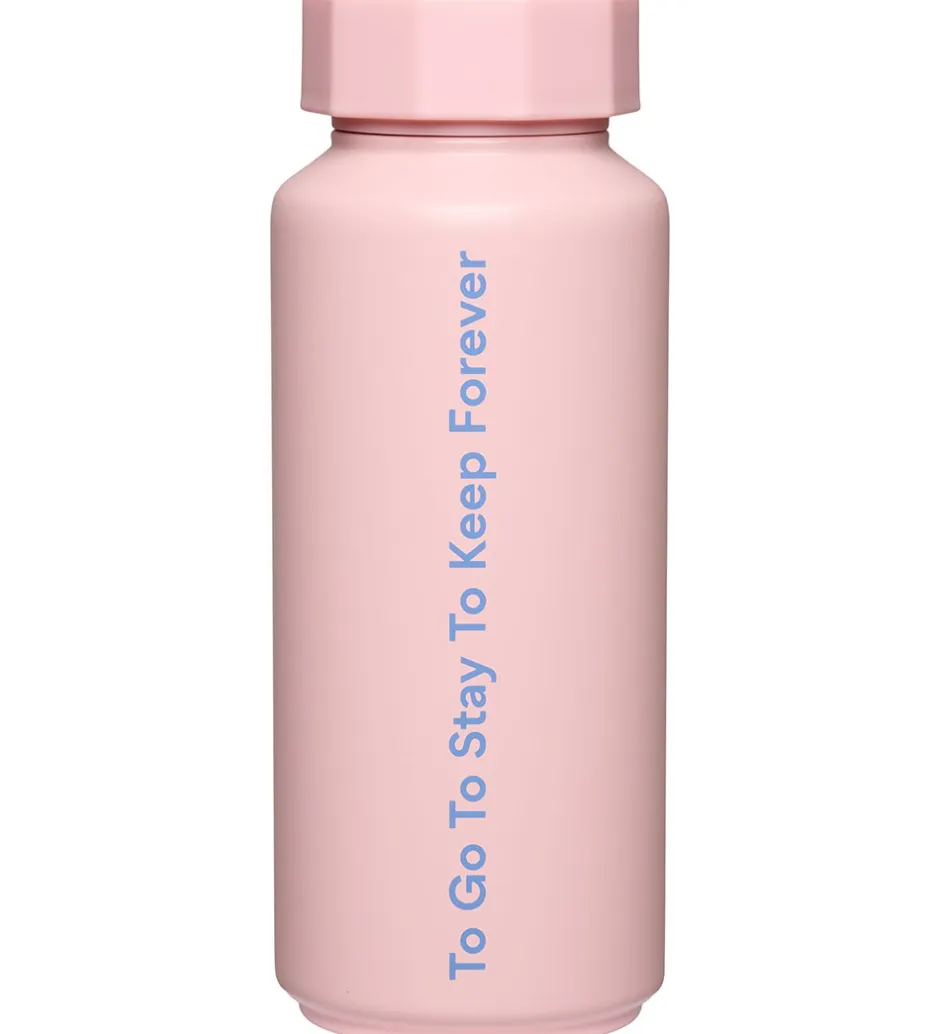Design Letters Termoflaske - 500 ml - To Go - Creole Pink