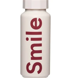 Termoflasker|Spisetid*Design Letters Termoflaske - 500 ml - Smile - Pastel Beige