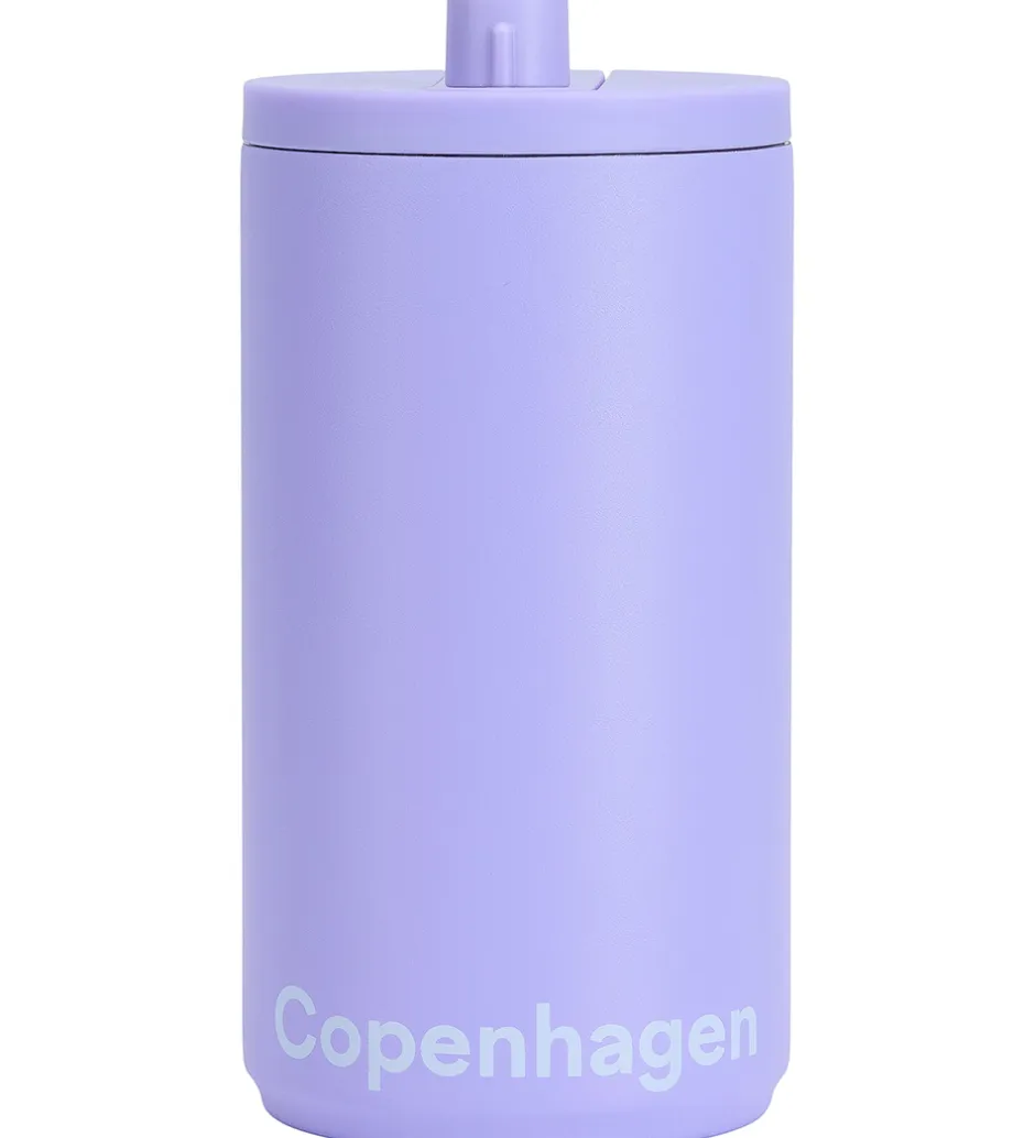 Design Letters Termokrus - Travel - Copenhagen - 350 ml - Blå