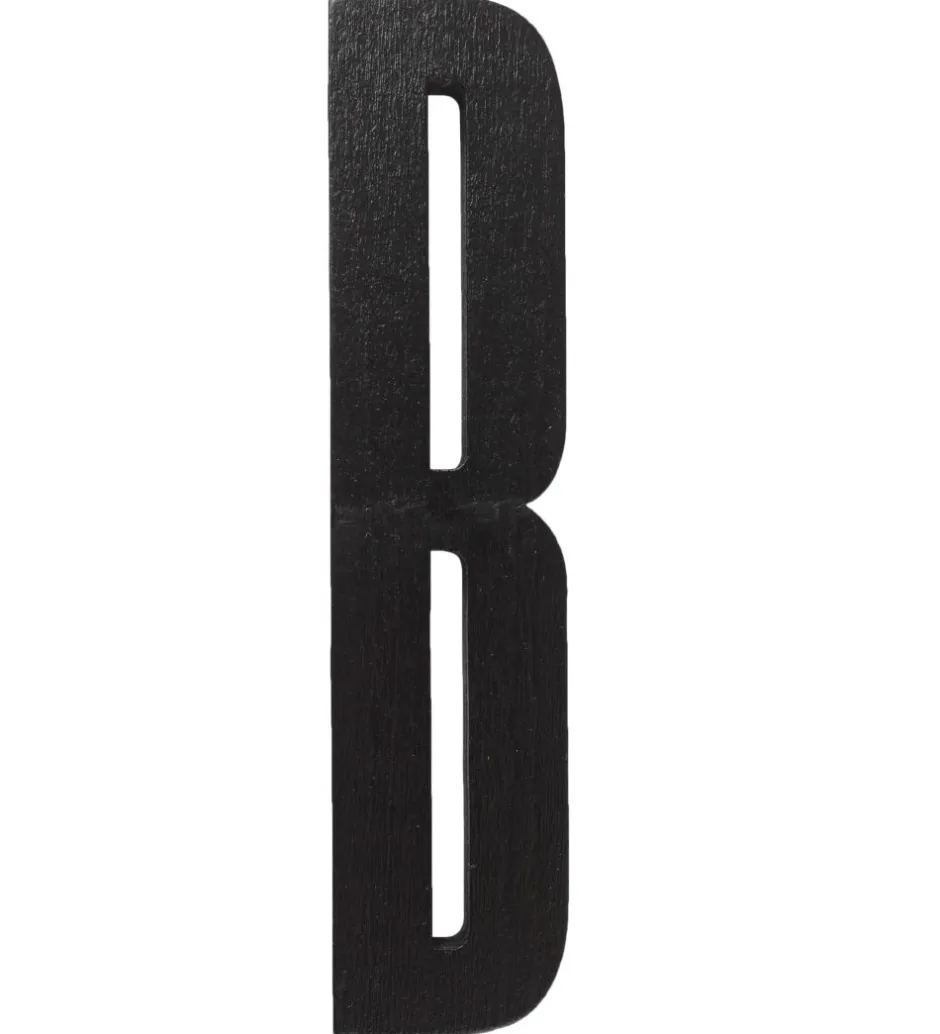 Bogstaver*Design Letters Træbogstaver - B - Sort