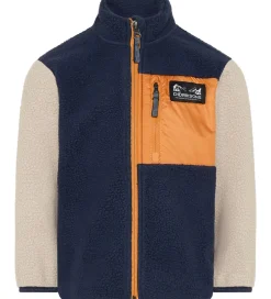 Fleece*Didriksons Fleecejakke - Anten - Navy