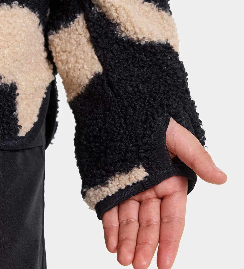 Fleece*Didriksons Fleecejakke - Exa - Path L Black
