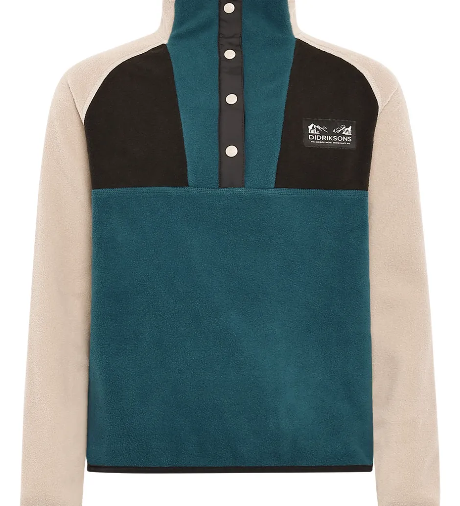 Fleece*Didriksons Fleecetrøje - Yokto - Star Blue