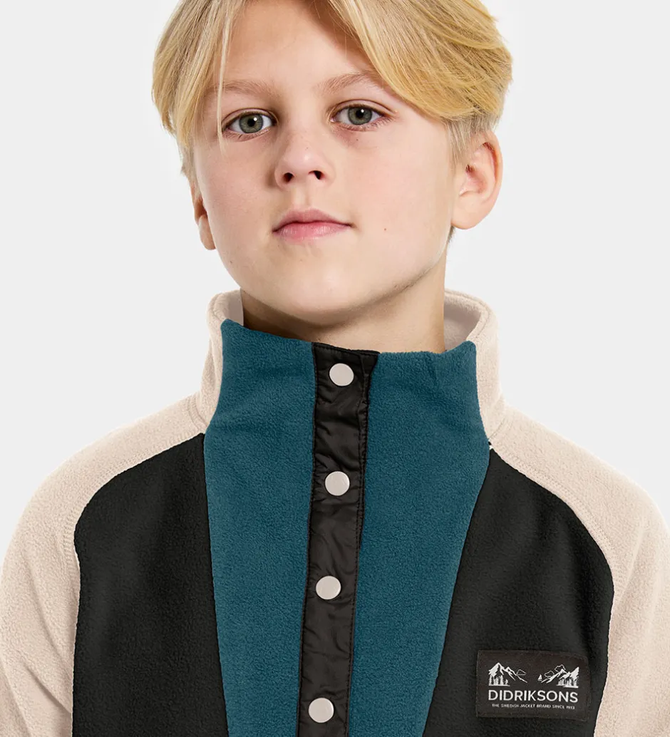 Fleece*Didriksons Fleecetrøje - Yokto - Star Blue
