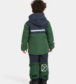 Børn Didriksons Skisæt - Skare - Pine Green