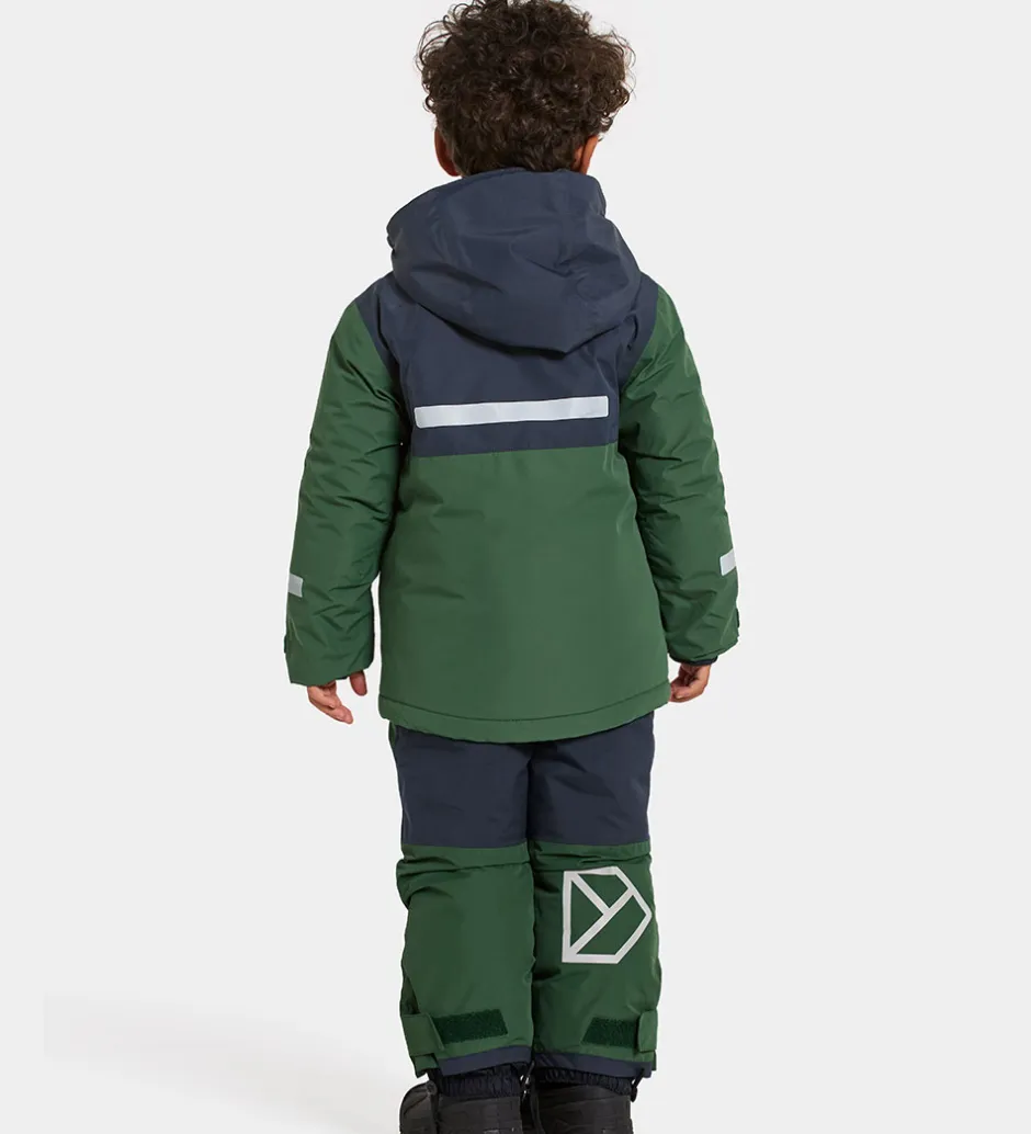 Børn Didriksons Skisæt - Skare - Pine Green