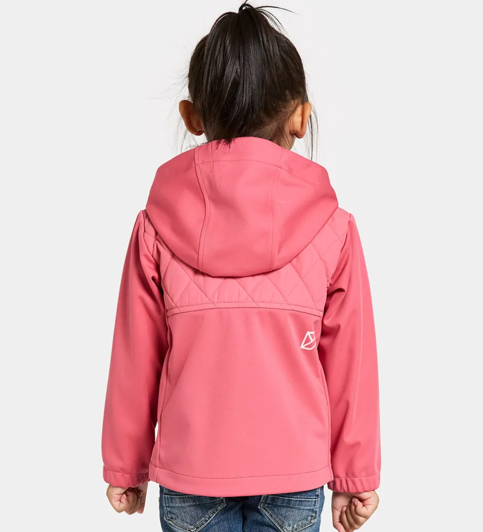 Softshell*Didriksons Softshelljakke - Briska - Dusty Azalea