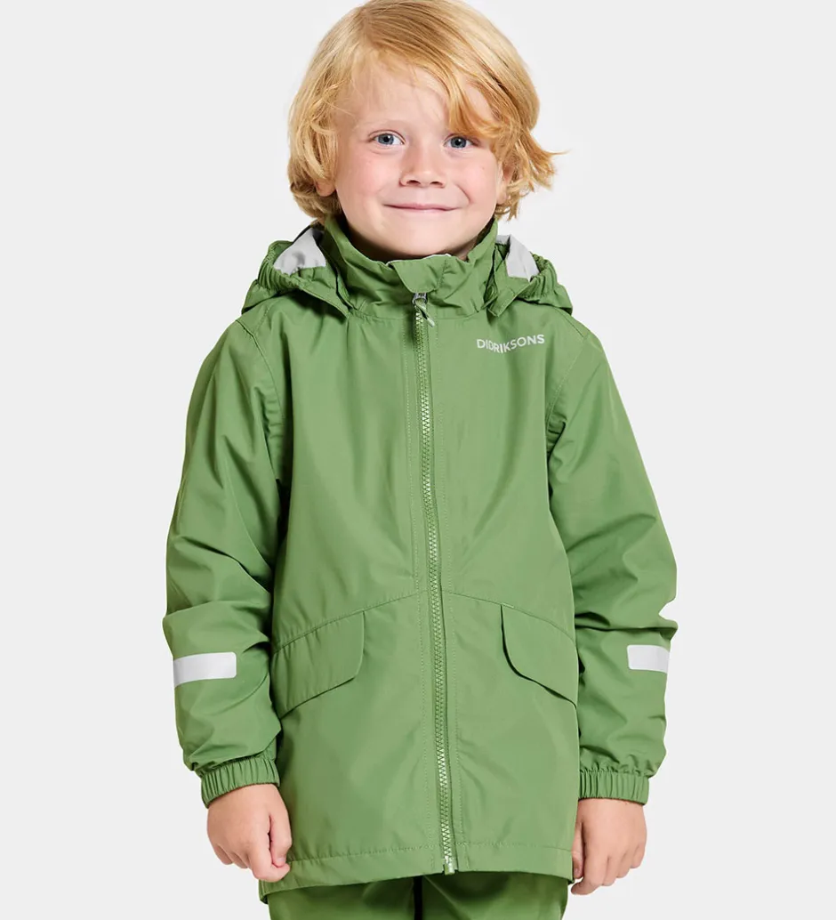 Børn Didriksons Sommerjakke - Norma - Algae Green