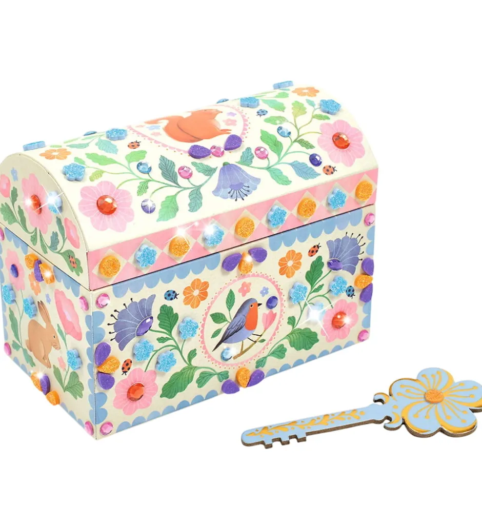 Kreasæt*Djeco Kiste DIY - Mini Boites - Precious Treasure