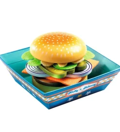 Legemad*Djeco Legetøj - Træ - Burger Menu