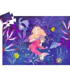 Puslespil*Djeco Puslespil - Ella The Mermaid - 36 Brikker