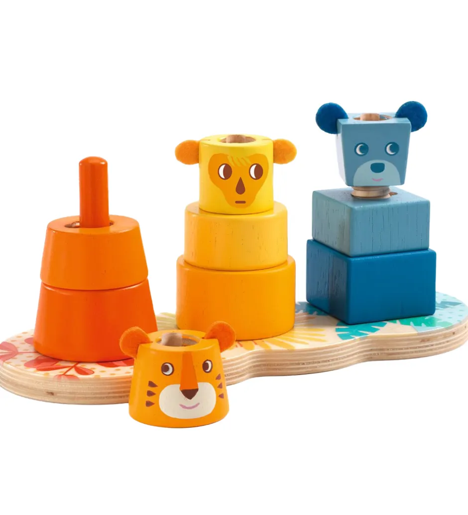 Stablelegetøj*Djeco Stablelegetøj - Stacking Game - Multi Stack
