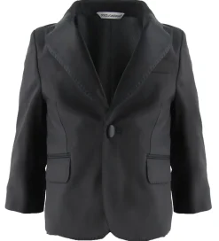 Børn Dolce & Gabbana Jakkesæt - Uld/Viskose - Sort