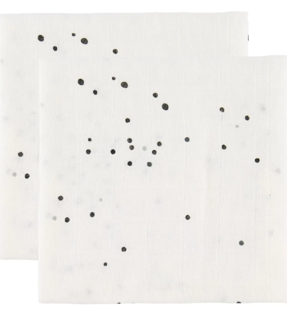 Done by Deer Babysvøb - 120x120 - 2-pak - White Dreamy Dots