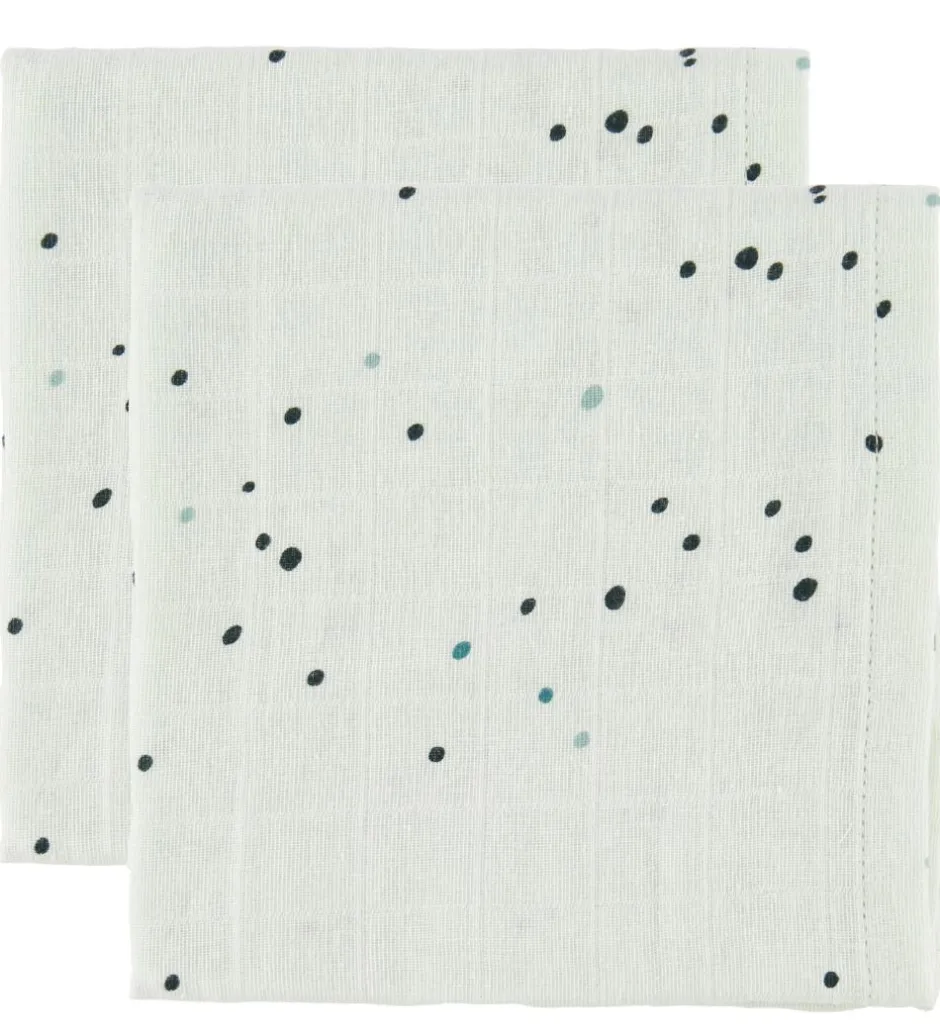 Done by Deer Babysvøb - 120x120 - 2-pak - Blue Dreay Dots