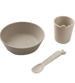 Spisesæt*Done by Deer Spisesæt - 3 dele - Kiddish First Meal Set - Sand