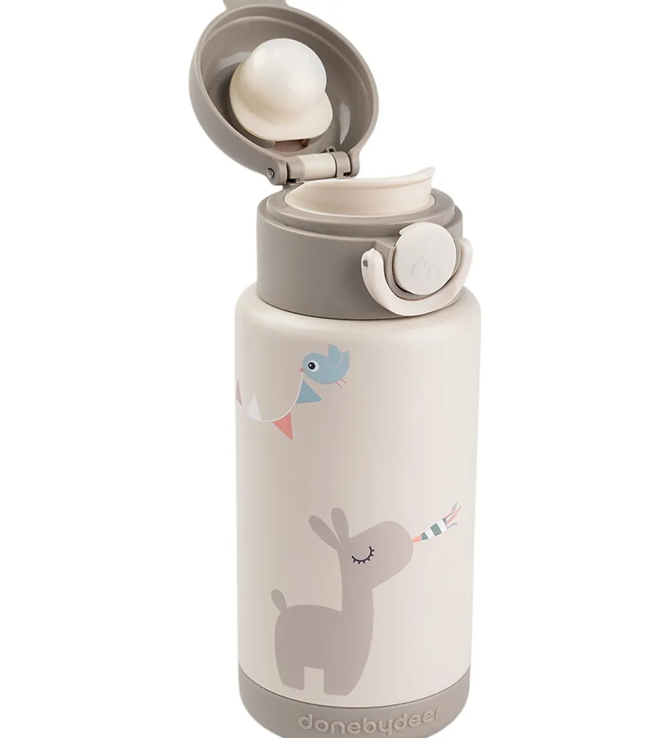 Done by Deer Termoflaske - 340 ml - Celebration - Sand