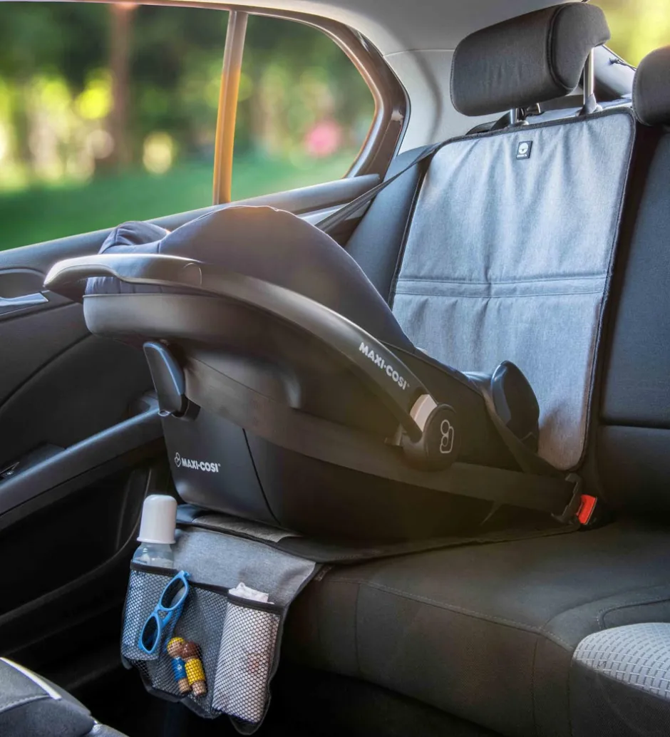 Autostole*Dooky Sædebeskytter Til Bilen - Grå